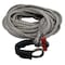 Lockjaw 5/8 in. x 75 ft. 16,933 lbs. WLL. LockJaw Synthetic Winch Line Extension w/Integrated Shackle 21-0625075 - alternate 2